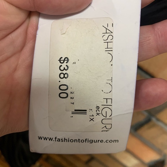 Fashion to Figure Black Mini Dress - Picture 5 of 5